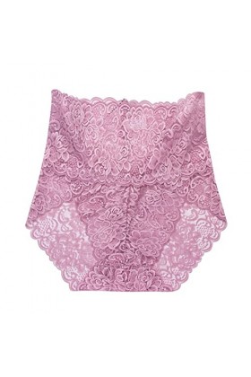 RUITOTP Sexy Dentelle Maille Transparente Femmes sous-vêtements Grande Taille Taille Haute Culotte Culotte Lingerie Ensemble 