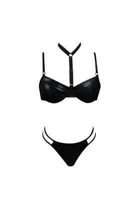 Lingerie Femme Sexy Ensemble Homme Sexy Hot y26k Mode Femmes Sexy en Cuir Verni vêtements de Nuit Lingerie Tentation sous-vêt