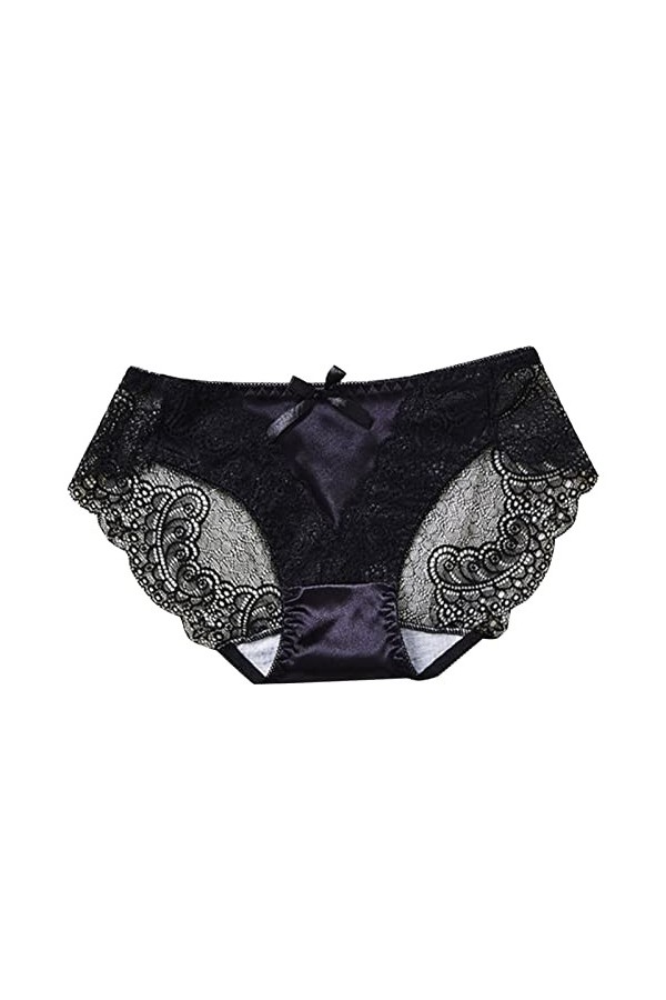 Femme Coquine Érotique Culotte Stretch Taille Culotte en Dentelle pour Dentelle String Sexy Erothique G-String sous-vêtements