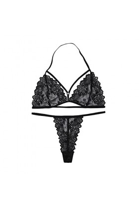 Lingerie Femme Sexy Ensemble Homme Sexy Hot y20.k Femmes Ultra Mince Creux Sling Dentelle Sexy sans Anneau en Acier Sexy sous