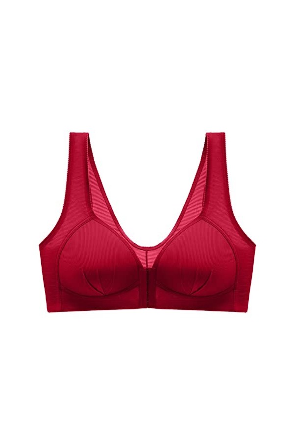 Lingerie Femme Sexy Ensemble Homme Sexy Hot y20.k Soutien-Gorge de Sport Mince Respirant avec Bouton Avant pour Femme sans An