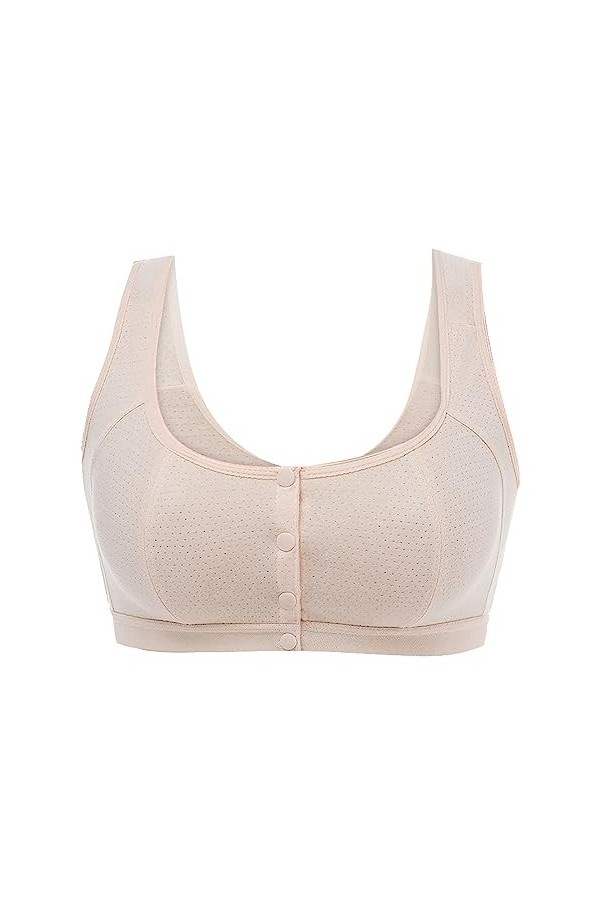 Brassière Femme Sexy Soutien-Gorge avec Bretelles Réglables sans Armature Confortable et Séduisant Devant avec Ouverture Uni