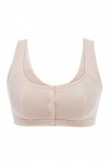 Brassière Femme Sexy Soutien-Gorge avec Bretelles Réglables sans Armature Confortable et Séduisant Devant avec Ouverture Uni
