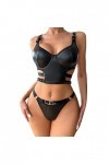 Lingerie sexy pour femme avec soutien-gorge Grande taille 2023 en dentelle PU Ceinture Lingerie sexy Ensemble deux pièces Jup