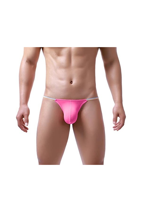 Générique Thong String pour Homme Sexy Hot Stretch Utilisation Quotidienne Homme Short Sport Respirantes sous-VêTement Homme 