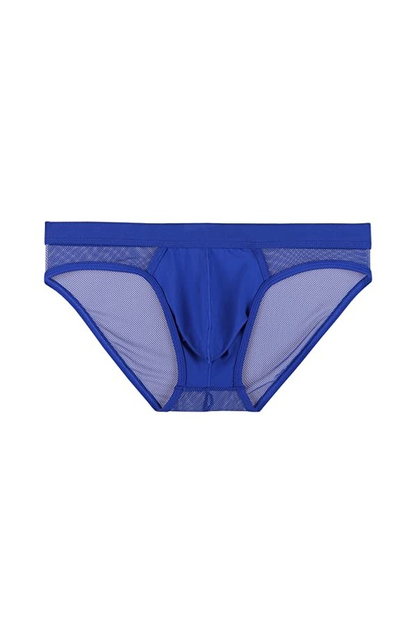 Sous-vêtement sexy pour homme, bleu, L