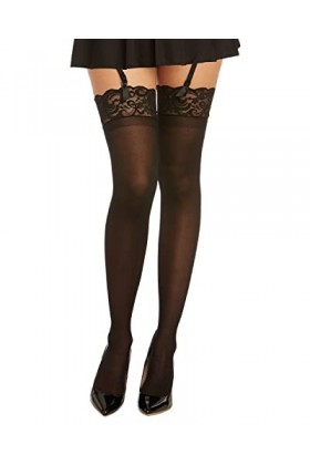 Dreamgirl 0002 Bas Noir Taille 34/40