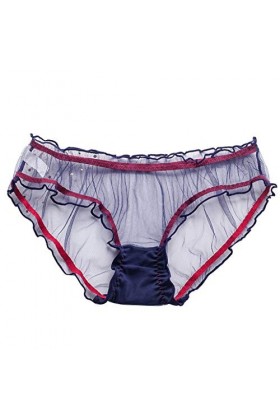 Culotte Dentelle Sexy pour Femme sous Vetements Femme Couverture Complète Culotte Invisible Sexy String Thong Femme Tangas Cu