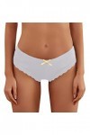 Strings pour Tanga Feminins en Sexy Slips Léger Dentelle Patchwork Culottes Creux Out Léopard sous Vetement Coton Hipster