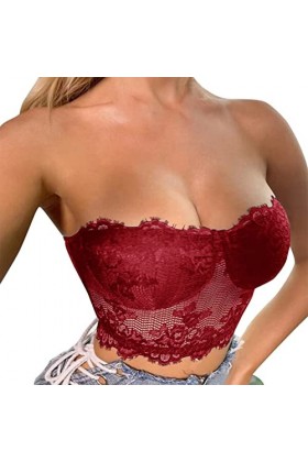 YWSTYllelty Lingerie Et Vêtements Sexy Bodycon Soutien-gorge de poitrine sexy en dentelle avec dos en dentelle pour femmes av