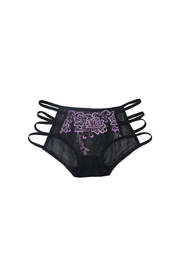 Générique Brassière Allaitement Femmes Sexy Dentelle Slips évider Culotte Crochet à Lacets Culotte Tongs G String Lingerie so