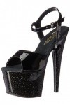 Pleaser ADORE-709MG Blk Pat/Blk UK 3 EU 36 