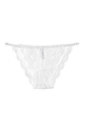 Générique Culottes pour Femmes Mince Creux Dentelle Dames Culottes À Nœud Taille Basse Culotte sous Vetements Culotte Hipster