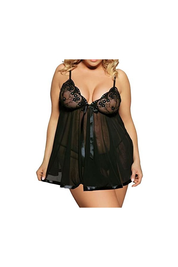 Chemise De Nuit Femme Manche Courte Sexy Lingerie Pyjamas Erotic Passion Set Femme Sexy Hot Erotic Lingerie Set Nuisette Femm