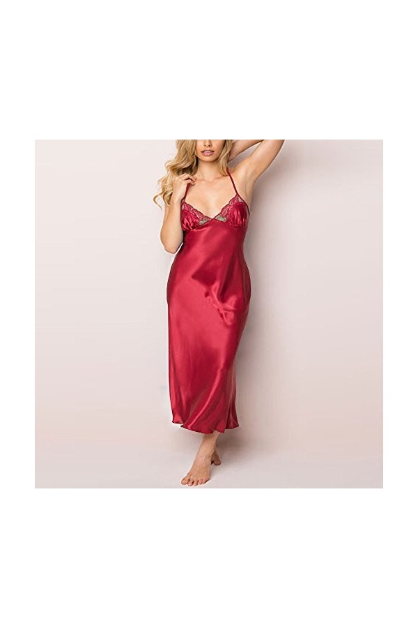 IQYU lingerie sexy femme jarretelles long sous-vêtements chemise dentelle satin dentelle sexy dentelle bébé poupée femme jupe