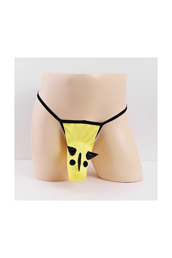 String Homme Sexy Hot Dentelle Slips Boxer Hommes Simple personnalité Mode décontracté Sexy Mini String sous-vêtements T Pant