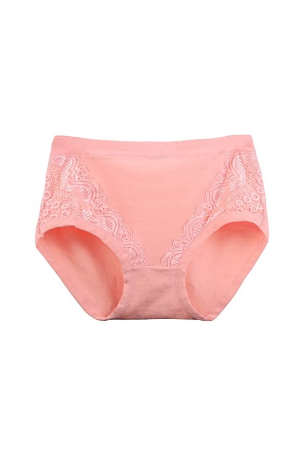 Culottes Couleur Unie Femme 2023 Nouveau Stretch Pantalons Triangle en Pur Coton et Soie Slips de Absorbante Menstruelle Stri