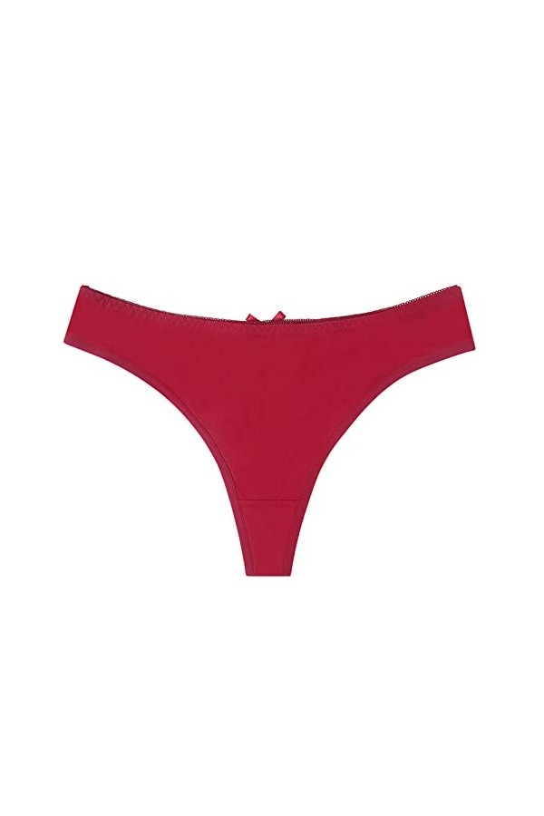 Culottes en Pur Coton et Soie Femme 2023 Nouveau de Absorbante Menstruelle String Stretch Pantalons Triangle Couleur Unie Sli