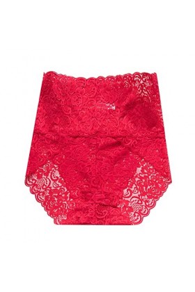 RUITOTP Sexy Dentelle Maille Transparente Femmes sous-vêtements Grande Taille Taille Haute Culotte Culotte Lingerie Ensemble 