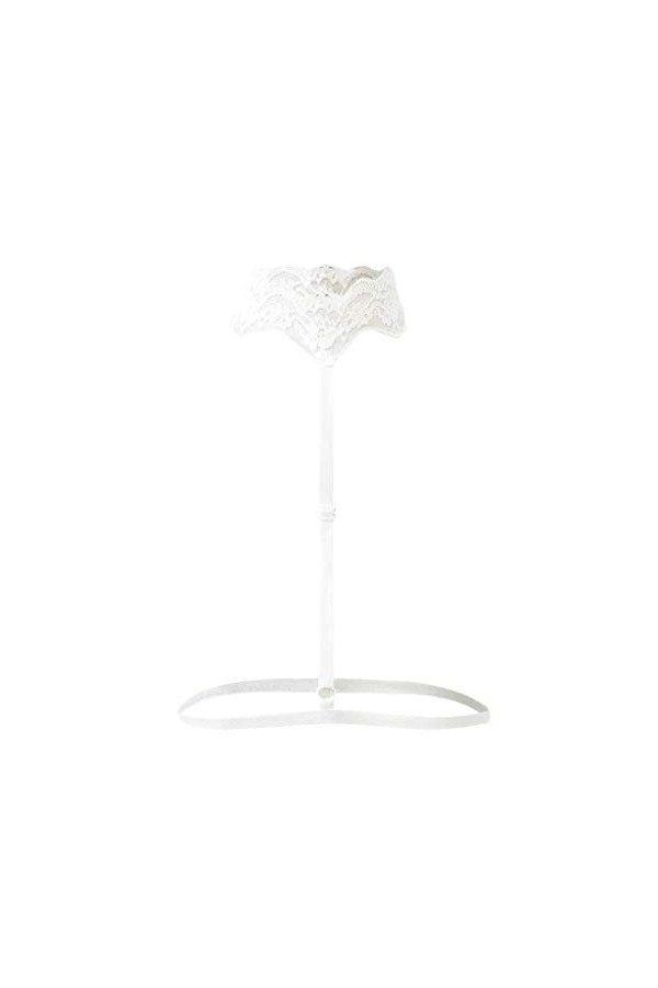 Sexy Femmes Dames Creux Bretelles Soutien-Gorge Cage Crop Top Bustier Tops Lingerie Très Sexy White, M 