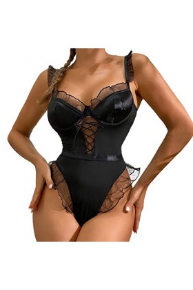 Extreme Sexy Dessous Nouveau Sexy Noir Femmes Sexy Garter Lingerie Sexy Soutien - Gorge et Culotte Ensemble Lingerie érotique