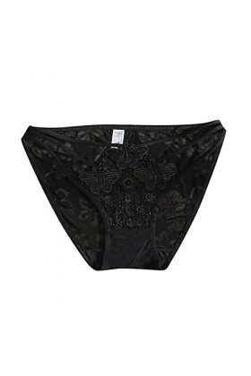 Culotte Dentelle Sexy pour Femme sous Vetements Sexy à Taille Basse Minceur Amincissante Culottes Culotte Triangle Sexy en Ma