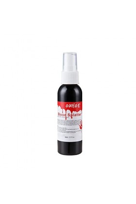 Teufel Costume de sorcière de pirate pour femme - Spray de sang artificiel 2.0 - Spray de sang liquide pour Halloween - Pour 