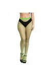 UOWEG Transparent Sexy Femmes Body érotique Lingerie Doux résille Collants Dentelle intimes Lingerie Hiver Green, One Size 