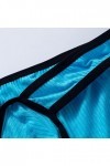 Culottes décontractées pour homme - Taille basse - Sexy - En coton - Avec poches - Sous-vêtements, bleu, XXL