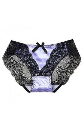 Femme Coquine Érotique Culotte Stretch Taille Culotte en Dentelle pour Dentelle String Sexy Erothique G-String sous-vêtements