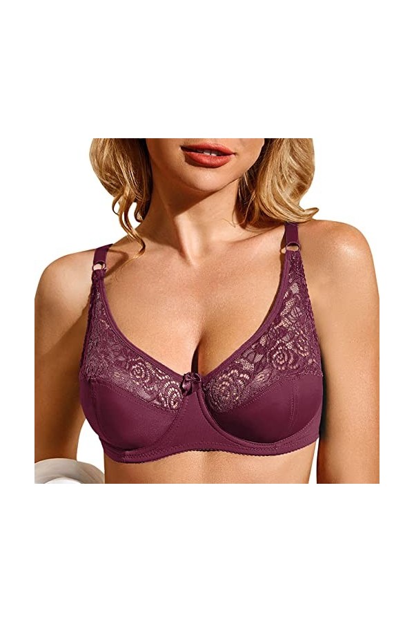 Lingerie Femme Sexy Ensemble Homme Sexy Hot y*2k Soutien-Gorge Coupe Basse pour Femmes Non doublé Soutien-Gorge Grande Taille