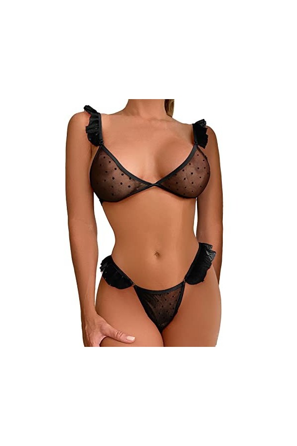 Lingerie Femme Sexy Ensemble Homme Sexy Hot y*2k Uniformes de sous-vêtements en Dentelle à la Mode Ensembles de sous-vêtement