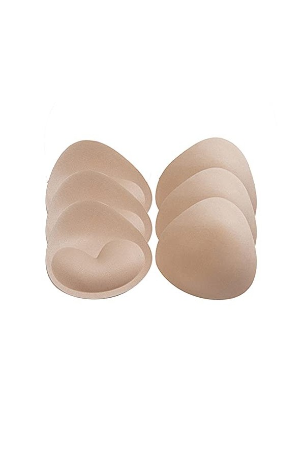 Bustier Jarretelle Sexy Bikini Bra Sexy Shade Pads Insert of Pairs Heart Pads Soutien-Gorge sous-vêtements 3 Accessoire Amovi