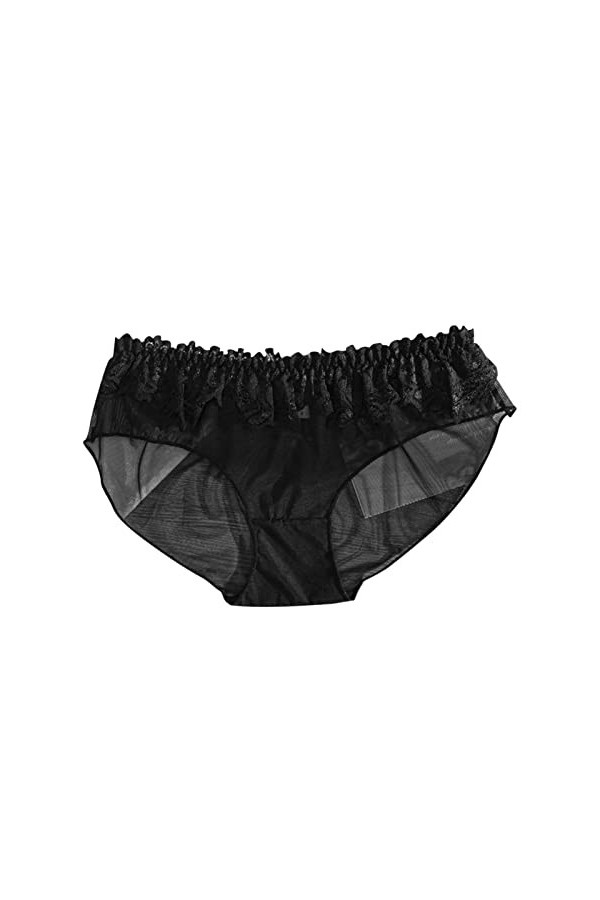 Culotte Dentelle Sexy pour Femme sous Vetements Sexy à Taille Basse Minceur Amincissante Culottes Culotte Triangle Sexy en Ma