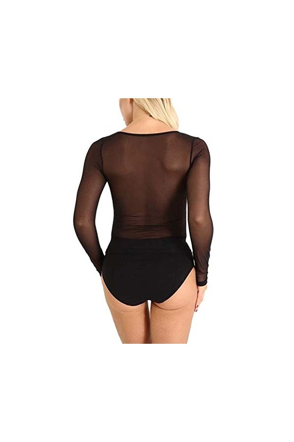 Lingerie De Bain Maillage Femmes Bras sans Soudure Manches à Chemisier Transparent Chemisier Haut Shaper Court Long Lingerie 