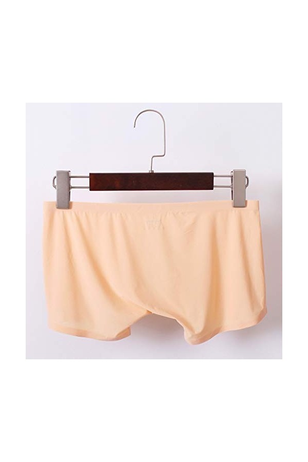 Générique Lingerie Homme Sexy Hot sous-vêtements Sexy à la Mode pour Hommes Pure Color Ice Silk Seamles Pack Pantalon Pyjama 