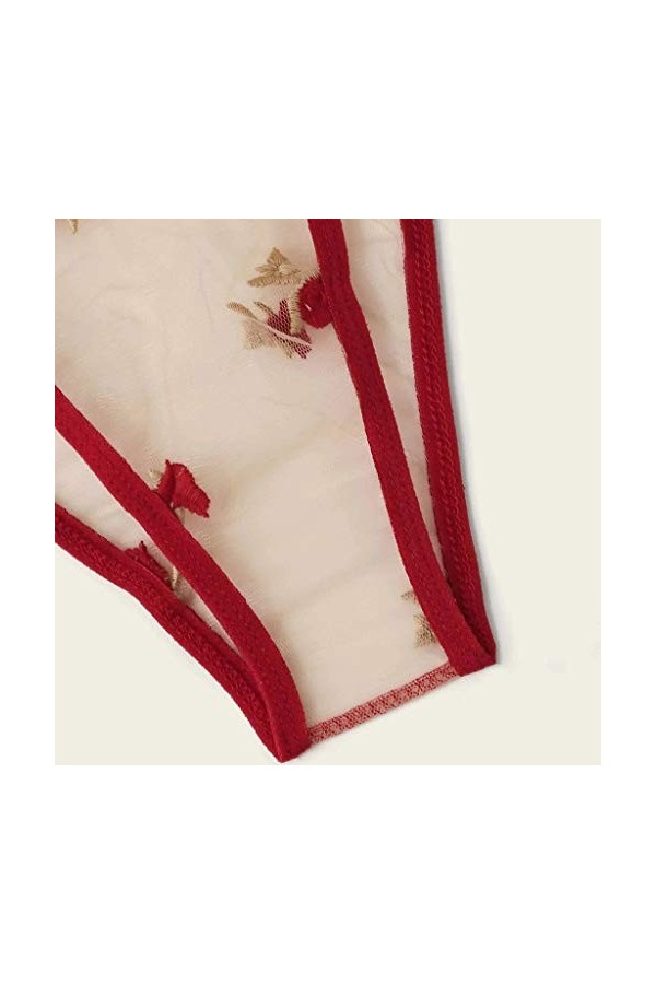 Ensemble Soutien Gorge et String Femme Sexy sous-Vetements 2 Pièce Vêtements De Nuit Dentelle Lingerie Sexy Ensemble Erotique