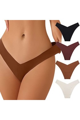 en T String Ficelle et T-Back Tangas de Femme Sexy Slip Léger Dentelle pour Femmculottes Creux Out Grande Taille sous-Vêtemen