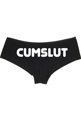 UOWEG Femmes drôle Lingerie G-String Slips sous-vêtements Culottes T String Tongs Culottes Tenu Sexy Hot Black, S 