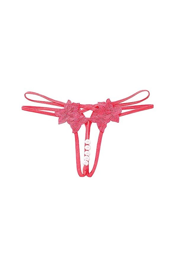 Générique Culottes Dentelle pour Femme Dentelle Sexy Hot Chaude Sexy Coquin Transparente Tanga sans Couture String Chic Culot