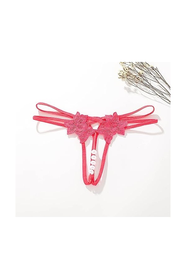 Générique Culottes Dentelle pour Femme Dentelle Sexy Hot Chaude Sexy Coquin Transparente Tanga sans Couture String Chic Culot