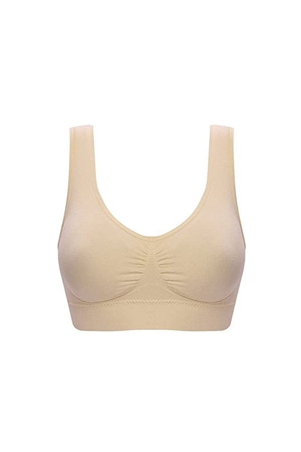 chiphop Combinaison Lingerie Sexy Taille supérieure rembourrée Strapless Bra Double Plus Femmes Bandeau Extensible Amovible L