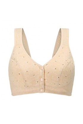 Menstruelle Lavable réglable à Fermeture Frontale Extra-élastique Respirant pour Femmes Corset Bustier Sexy Khaki, XXXXXL 