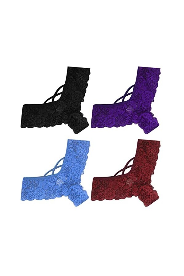 BIBOKAOKE Ensemble Sexy Femme Coquine Ouvert Nuisette Grande Taille Soutien-Gorge Grande Taille Pas Cher Dentelle Nuisette Se