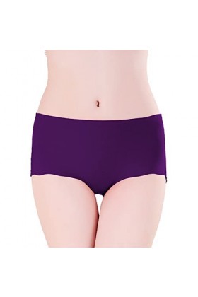 String Stretch Femme Slips de Absorbante Menstruelle Pantalons Triangle en Pur Coton et Soie 2023 Nouveau Couleur Unie Culott