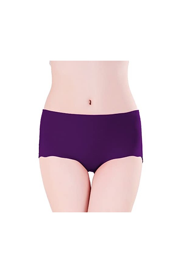 String Stretch Femme Slips de Absorbante Menstruelle Pantalons Triangle en Pur Coton et Soie 2023 Nouveau Couleur Unie Culott