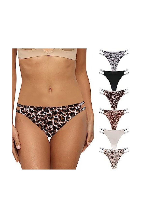 KEIZHUONIQIU G-String et Tangas Dames Hot Slips Confortables en Dentelle Culottes Creux Out Grande Taille Lingerie Souvetemen