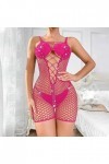 Lingerie Femme Sexy Ensemble Homme Sexy Hot y27k Robe en Maille de Chaud Sexy de Couleur Unie pour Femmes sous-vêtements Amus