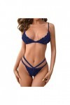 Femme Lingerie Sexy Ensemble 2 Pièce Ensemble Soutien Gorge et String Erotique Vêtements De Nuit Dentelle sous-Vetements Sexy