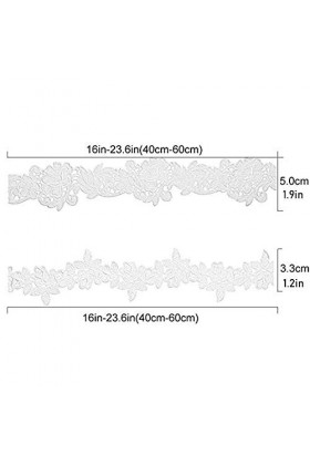 J Jixista Jarretière de Mariage Bas Sexy Bowknot Mariée Mariage Porte Jarretelles en Dentelle avec Toss Away Fleur Décor Élas